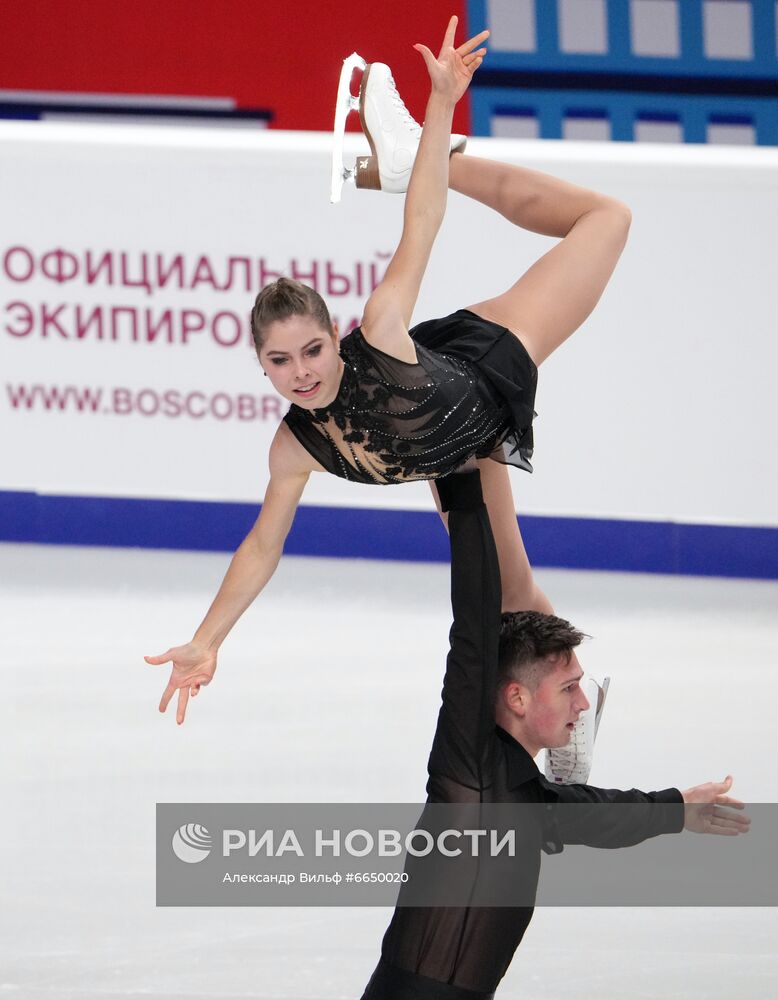 Фигурное катание. Контрольные прокаты. Пары. Произвольная программа