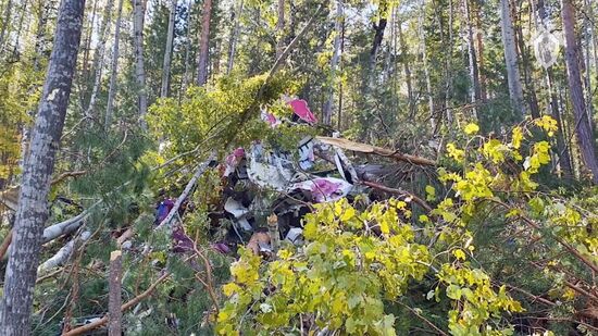 Жёсткая посадка самолёта L-410 в Иркутской области