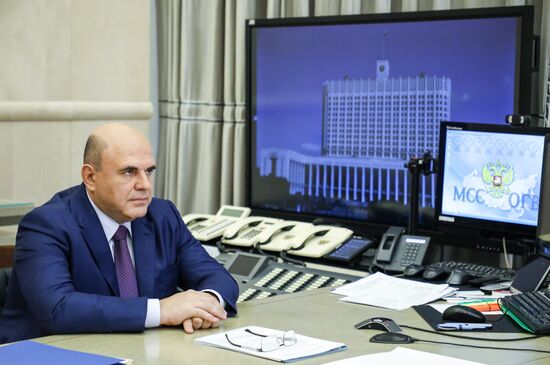 Премьер-министр РФ М. Мишустин провел совещание с вице-премьерами РФ