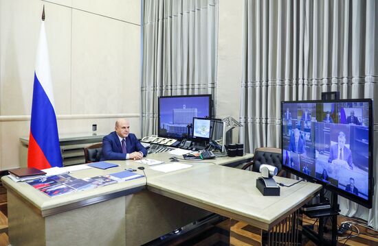 Премьер-министр РФ М. Мишустин провел совещание с вице-премьерами РФ