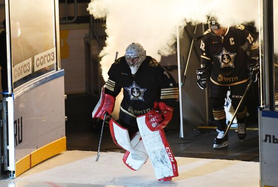 Хоккей. КХЛ. Матч "Адмирал" - "Динамо" (Москва)