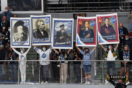 Хоккей. КХЛ. Матч "Адмирал" - "Динамо" (Москва)