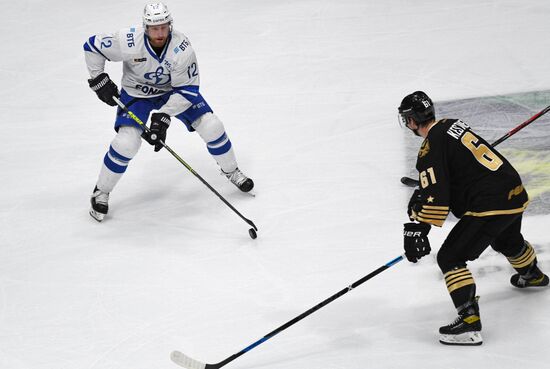 Хоккей. КХЛ. Матч "Адмирал" - "Динамо" (Москва)