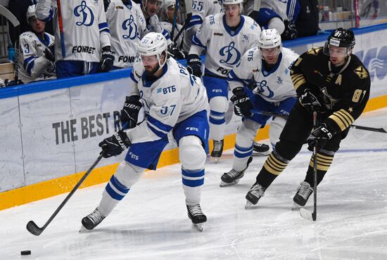 Хоккей. КХЛ. Матч "Адмирал" - "Динамо" (Москва)