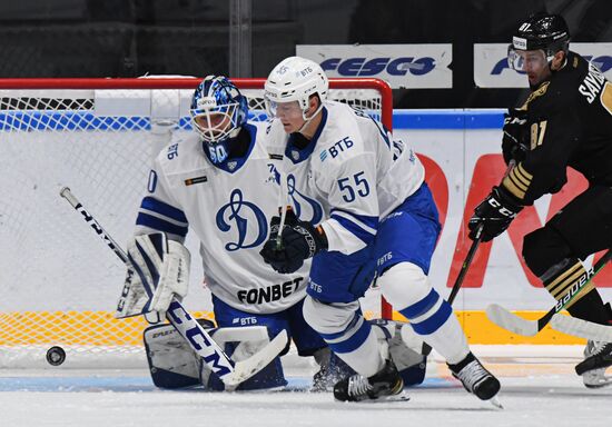 Хоккей. КХЛ. Матч "Адмирал" - "Динамо" (Москва)