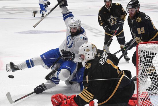 Хоккей. КХЛ. Матч "Адмирал" - "Динамо" (Москва)