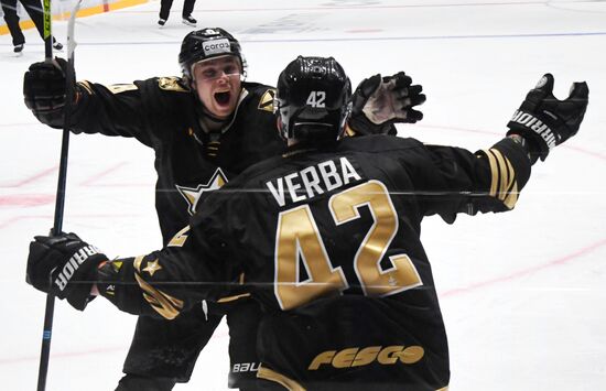 Хоккей. КХЛ. Матч "Адмирал" - "Динамо" (Москва)