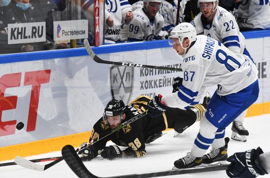 Хоккей. КХЛ. Матч "Адмирал" - "Динамо" (Москва)