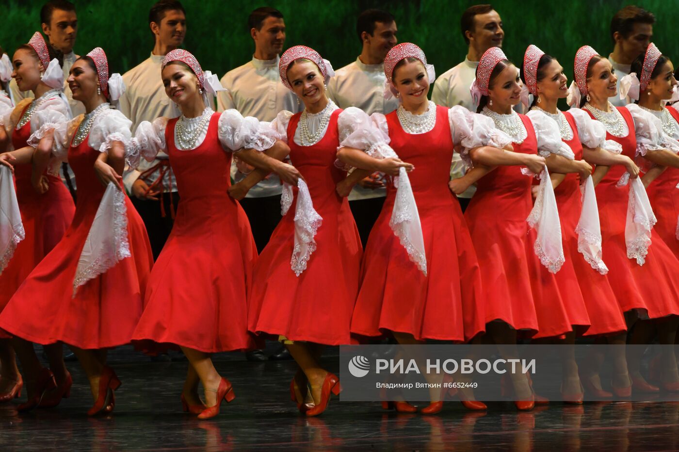 Открытие 85-го концертного сезона Балета Игоря Моисеева