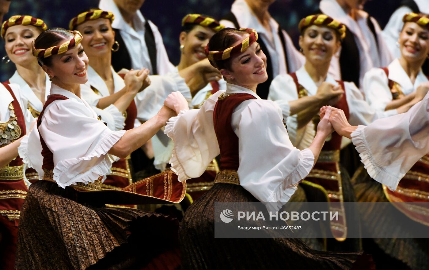 Открытие 85-го концертного сезона Балета Игоря Моисеева