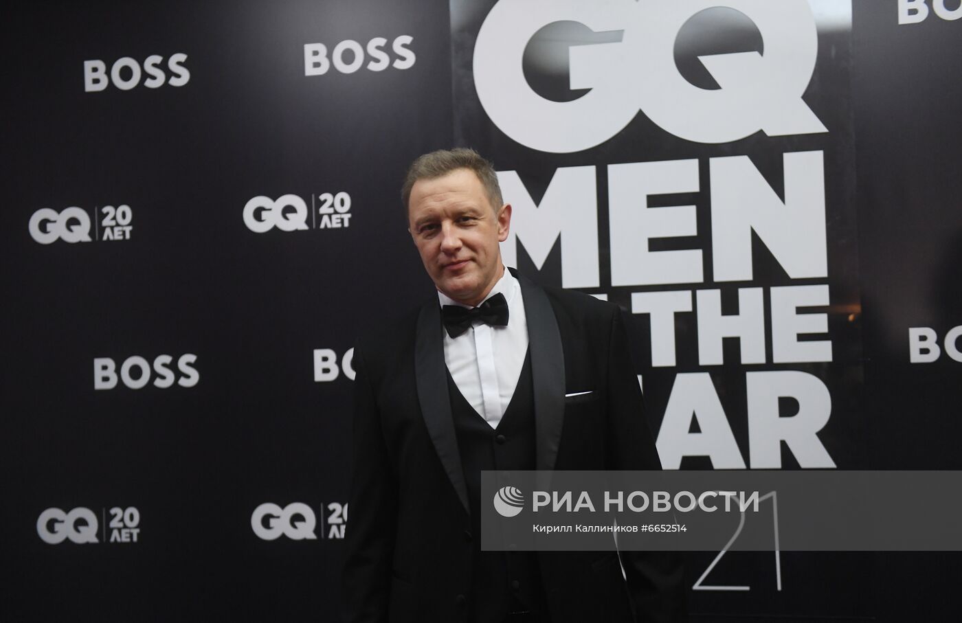 Церемония вручения ежегодной премии GQ Men of the Year 2021