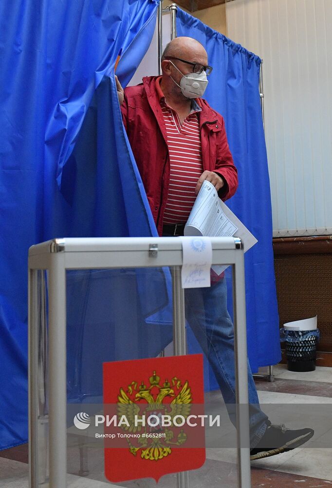 Голосование на выборах в Госдуму РФ в Белоруссии