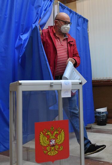 Голосование на выборах в Госдуму РФ в Белоруссии