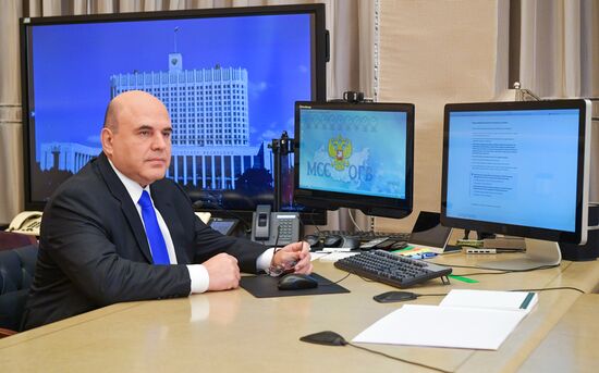 Премьер-министр РФ М. Мишустин дистанционно проголосовал на выборах депутатов Госдумы