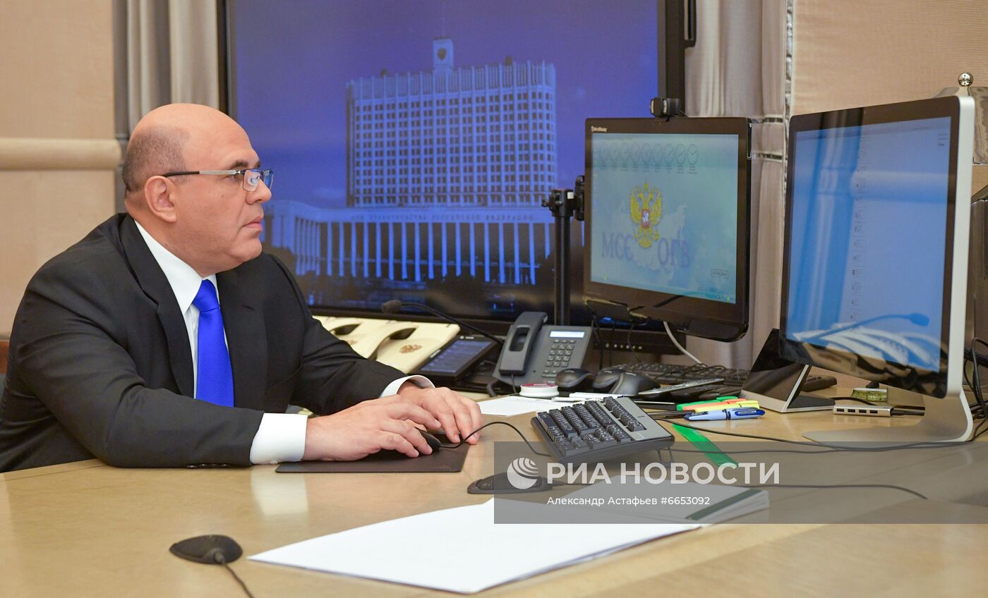 Премьер-министр РФ М. Мишустин дистанционно проголосовал на выборах депутатов Госдумы
