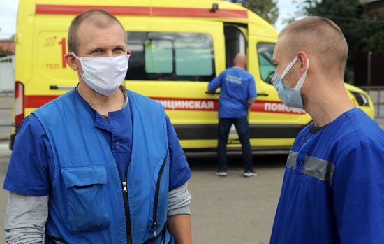 Работа скорой помощи в Тамбове