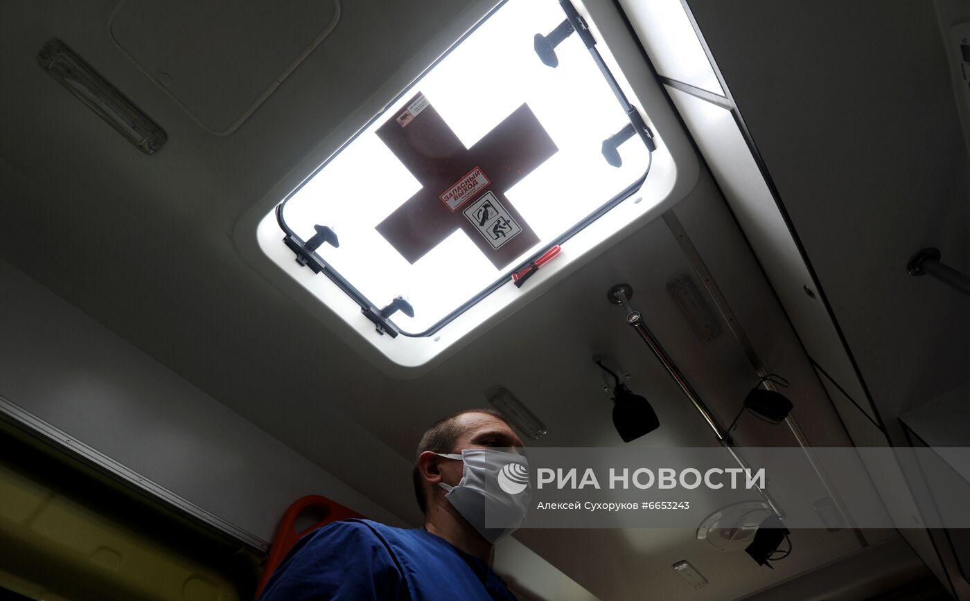 Работа скорой помощи в Тамбове