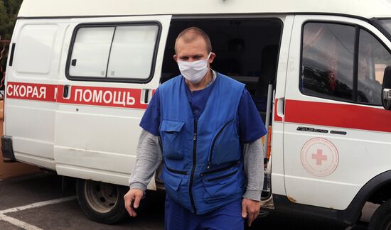 Работа скорой помощи в Тамбове