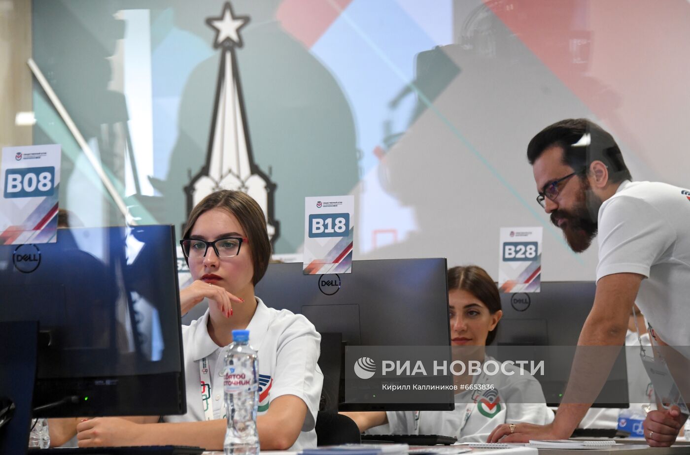 Работа Общественного штаба по наблюдению за выборами в Москве