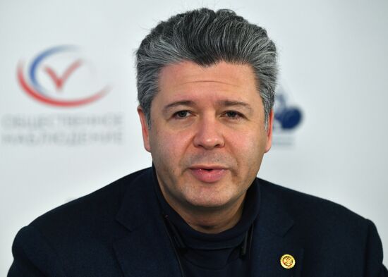 Работа ситуационного центра по наблюдению за выборами в Общественной палате РФ