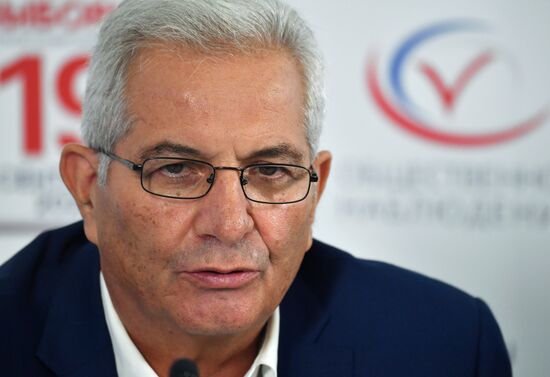 Работа ситуационного центра по наблюдению за выборами в Общественной палате РФ