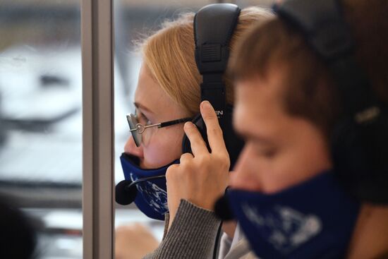 Работа ситуационного центра по наблюдению за выборами в Общественной палате РФ