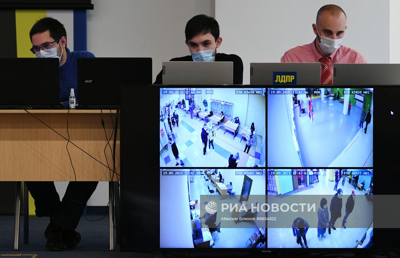 Работа штабов политических партий по контролю за выборами