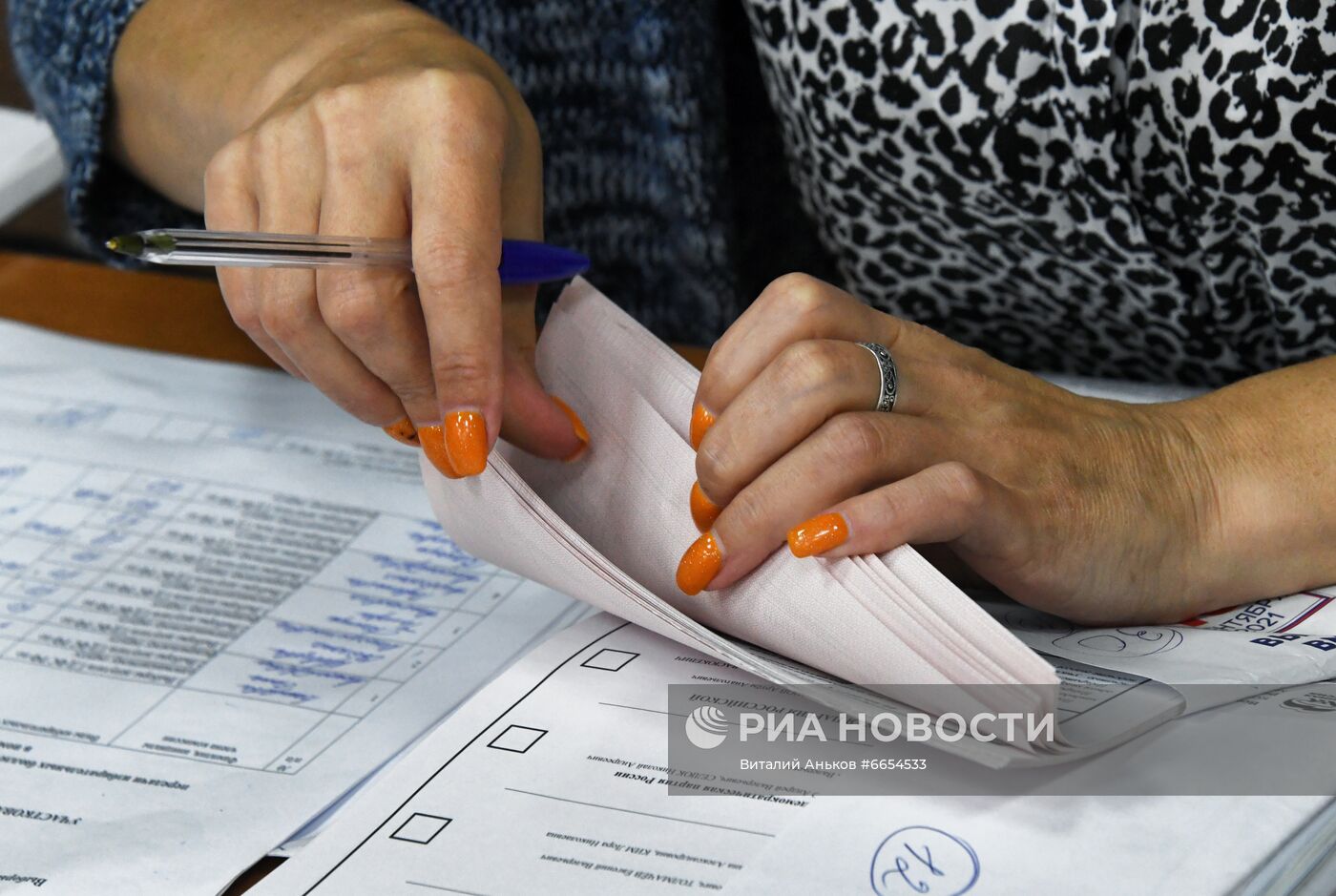 Подсчет голосов на выборах в единый день голосования