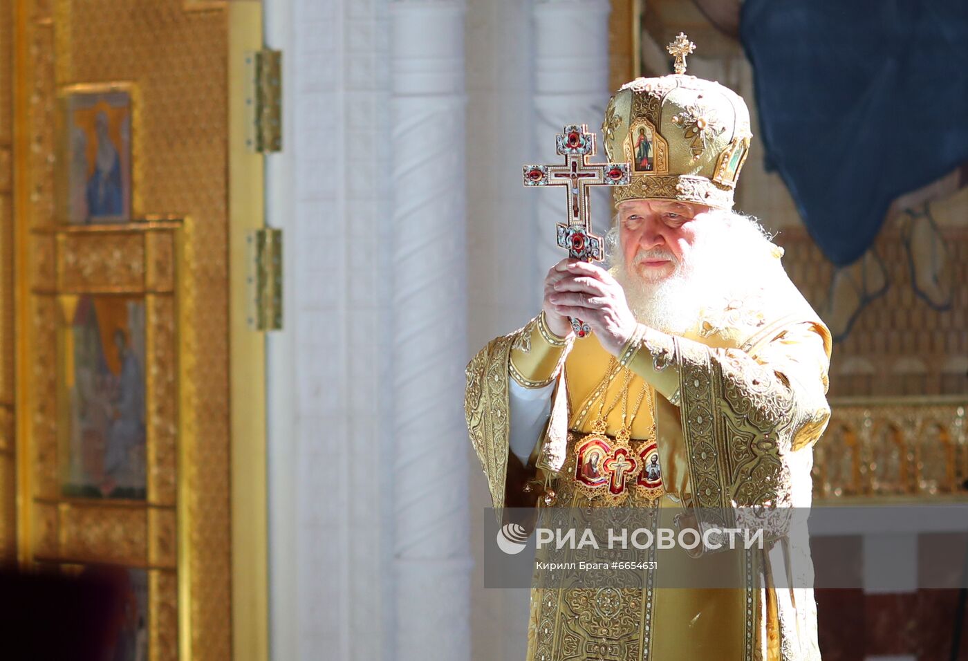 Открытие храма Александра Невского в Волгограде