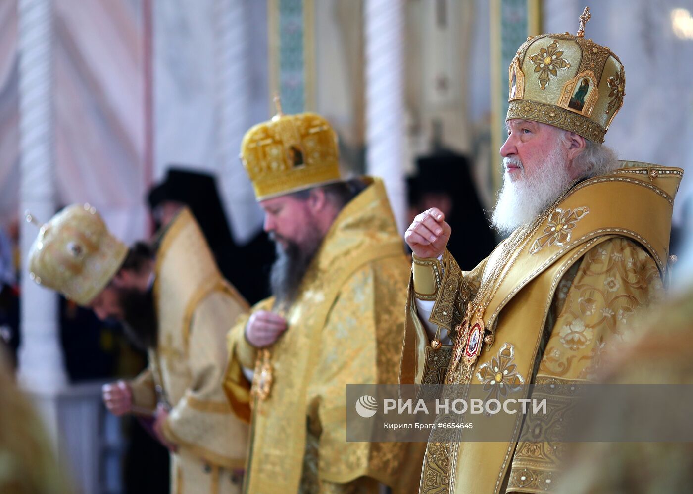 Открытие храма Александра Невского в Волгограде