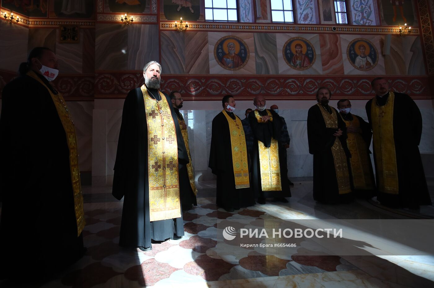 Открытие храма Александра Невского в Волгограде