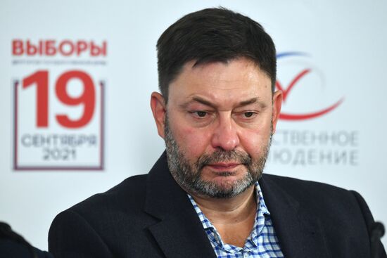 Работа ситуационного центра по наблюдению за выборами в Общественной палате РФ