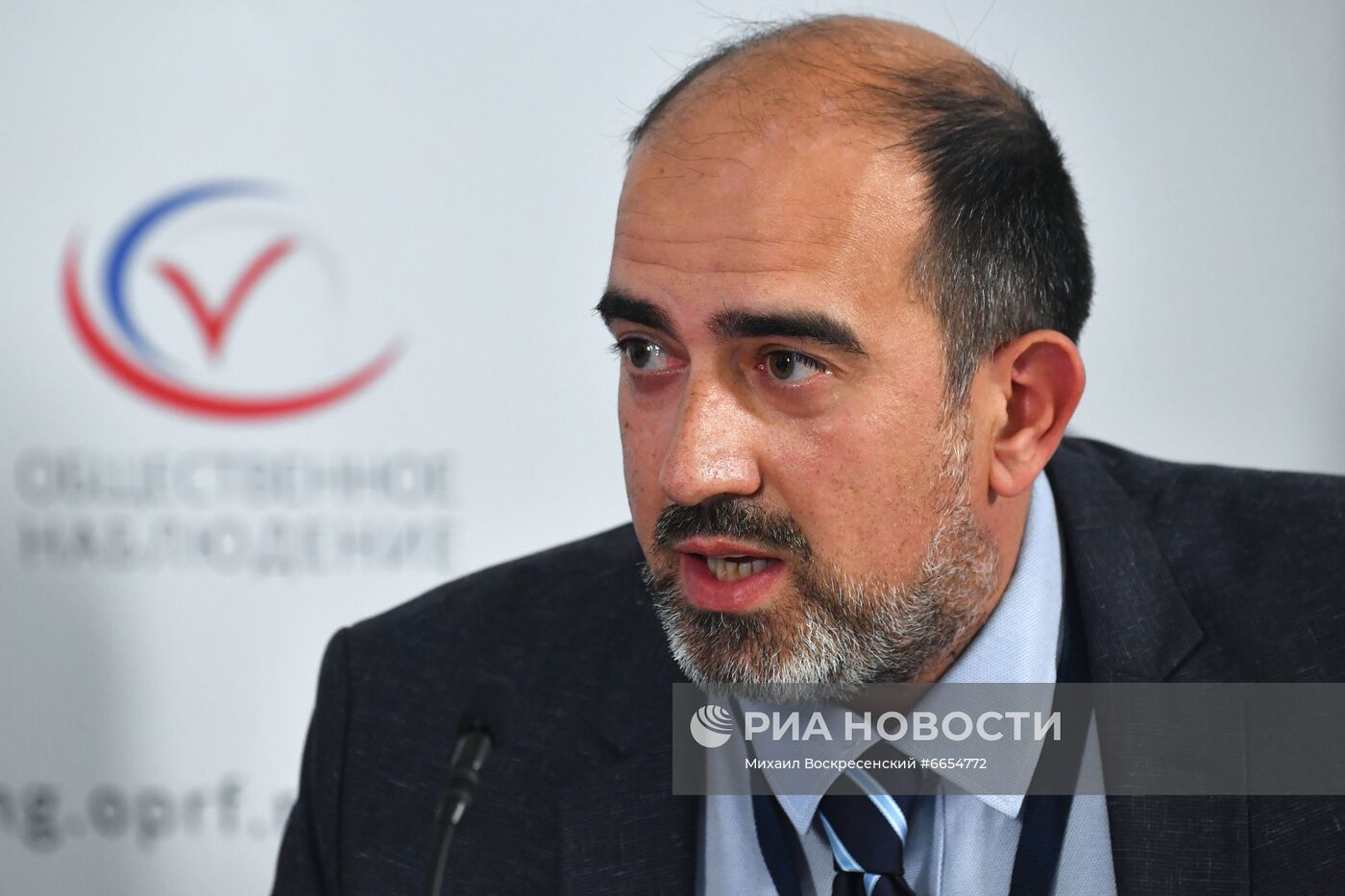 Работа ситуационного центра по наблюдению за выборами в Общественной палате РФ