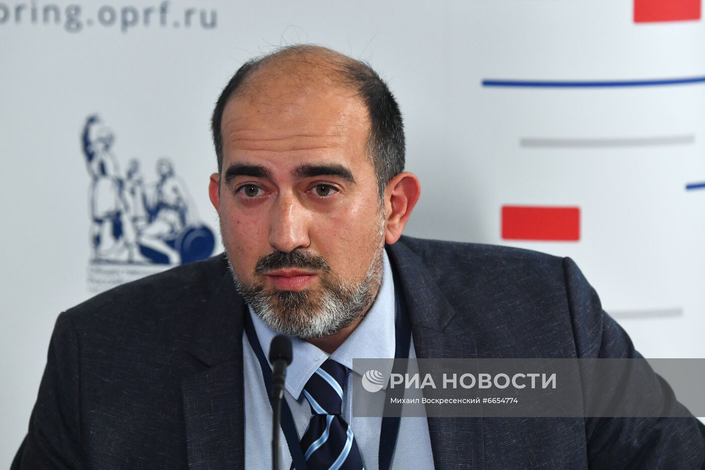 Работа ситуационного центра по наблюдению за выборами в Общественной палате РФ