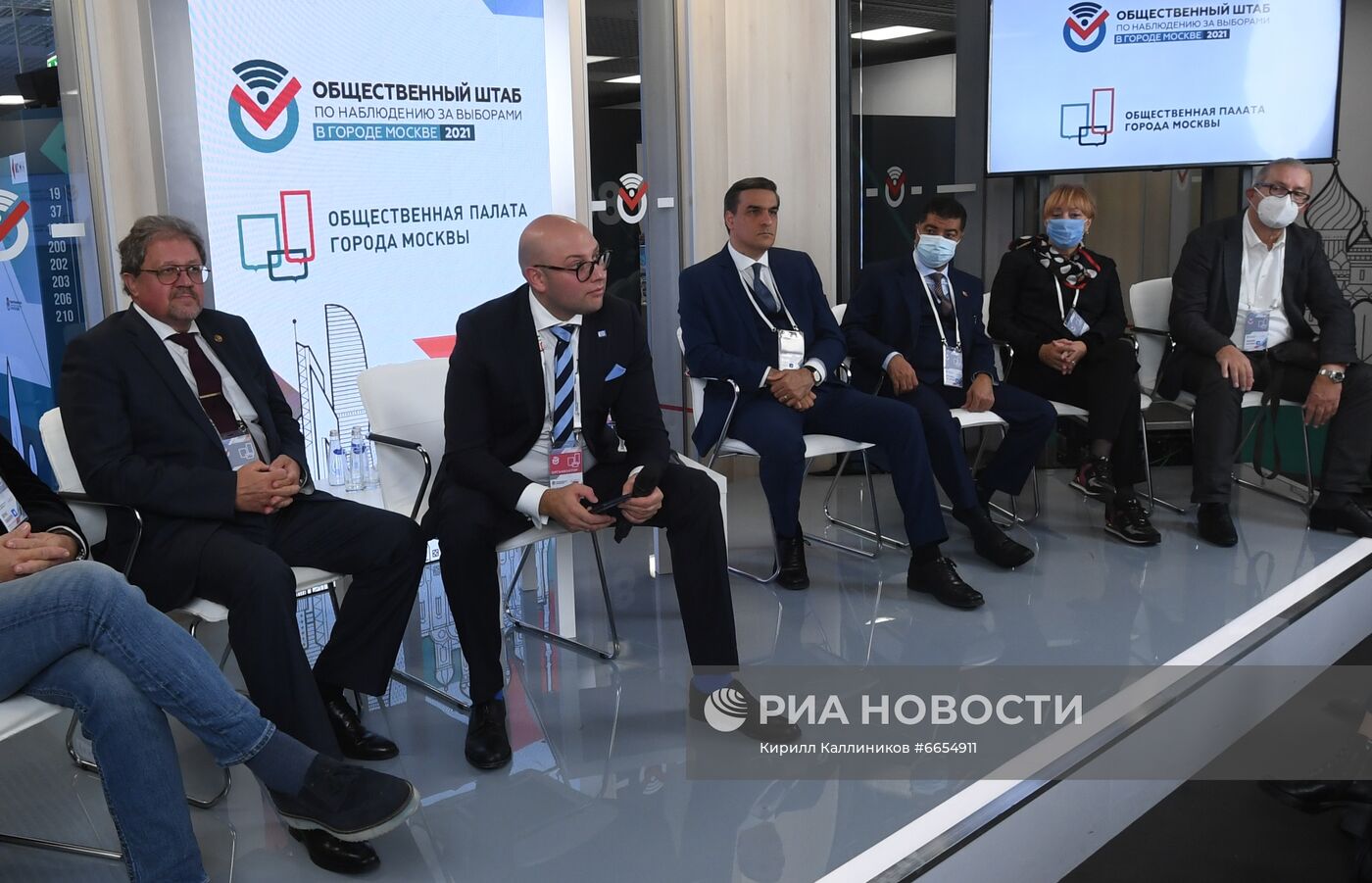 Работа Общественного штаба по наблюдению за выборами в Москве 