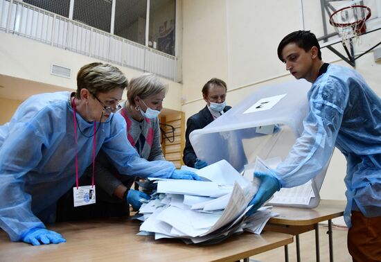 Подсчет голосов на выборах в единый день голосования