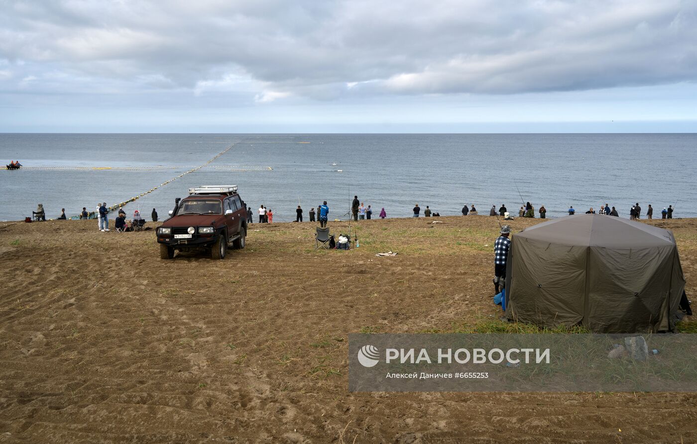 Рыбная ловля на острове Сахалин