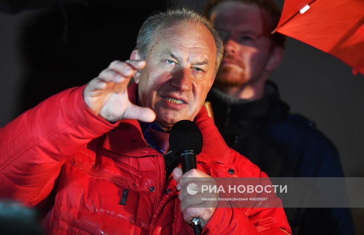 Акция протеста КПРФ в Москве по итогам выборов