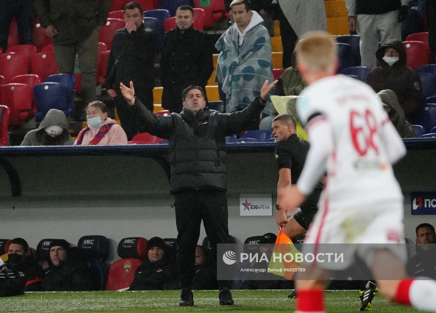 Футбол. РПЛ. Матч ЦСКА - "Спартак"