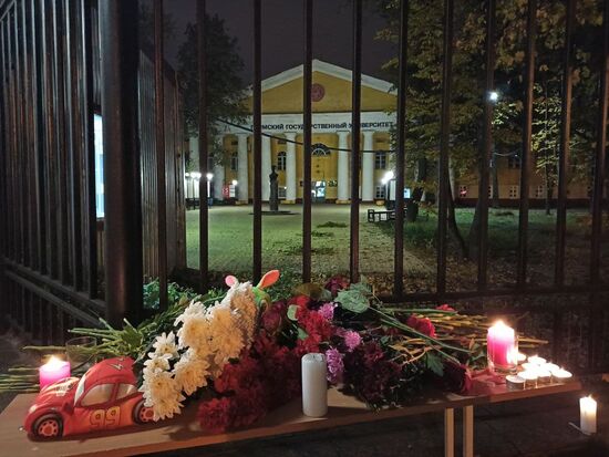 Акции памяти погибших в Перми