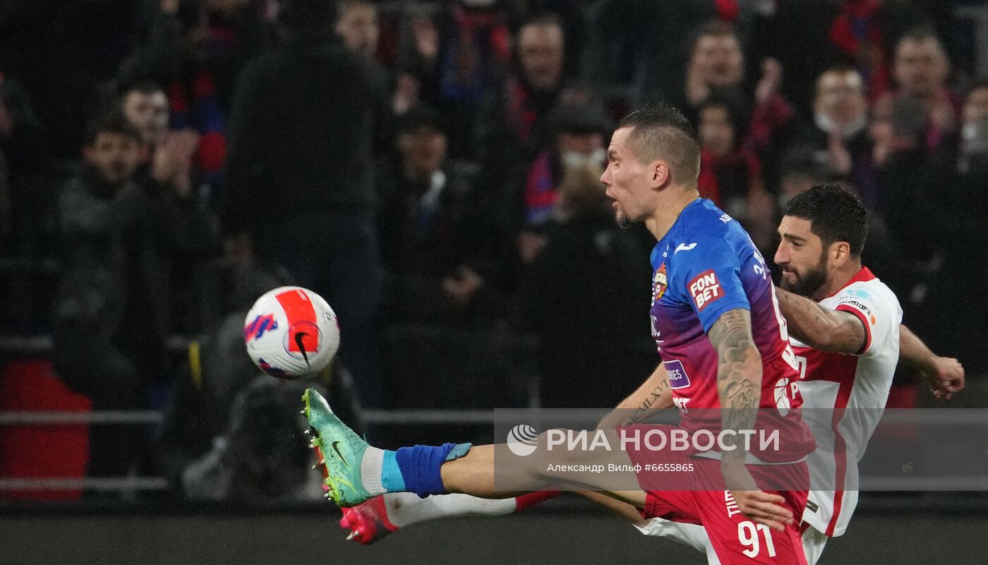 Футбол. РПЛ. Матч ЦСКА - "Спартак"