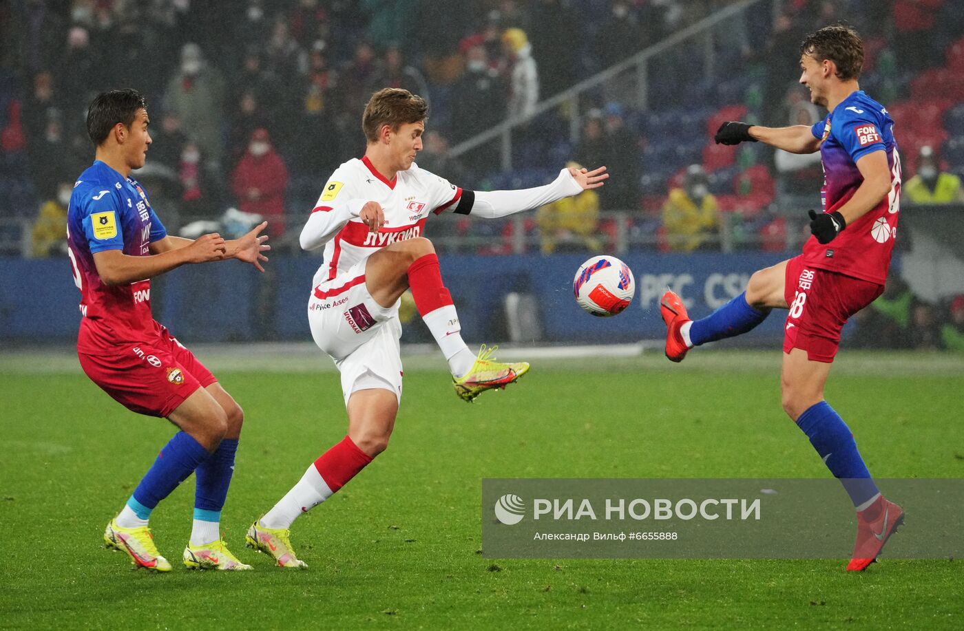 Футбол. РПЛ. Матч ЦСКА - "Спартак"