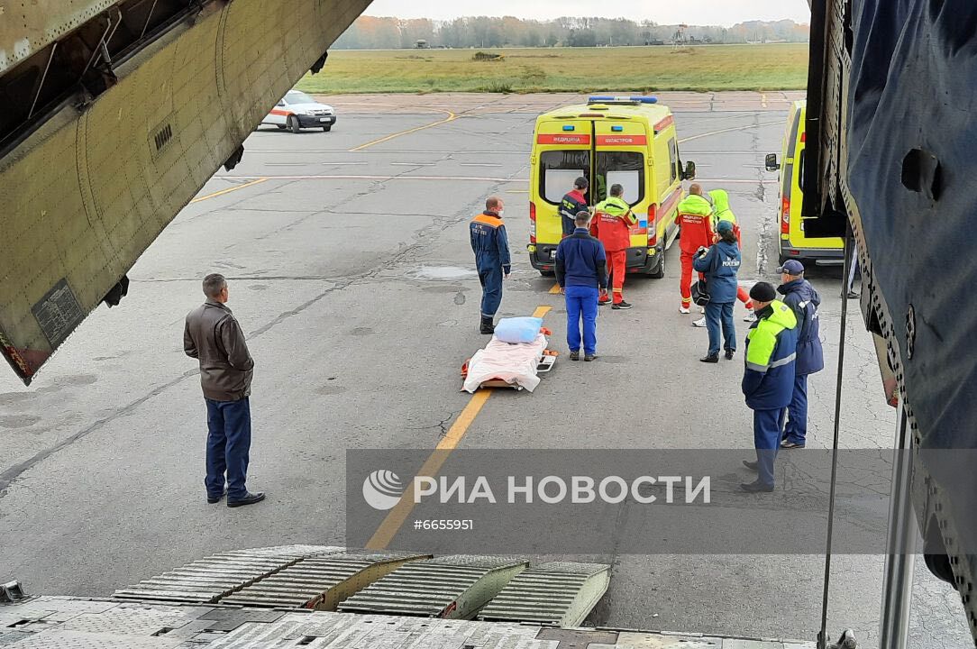 Эвакуация в Москву пострадавших при стрельбе в Перми