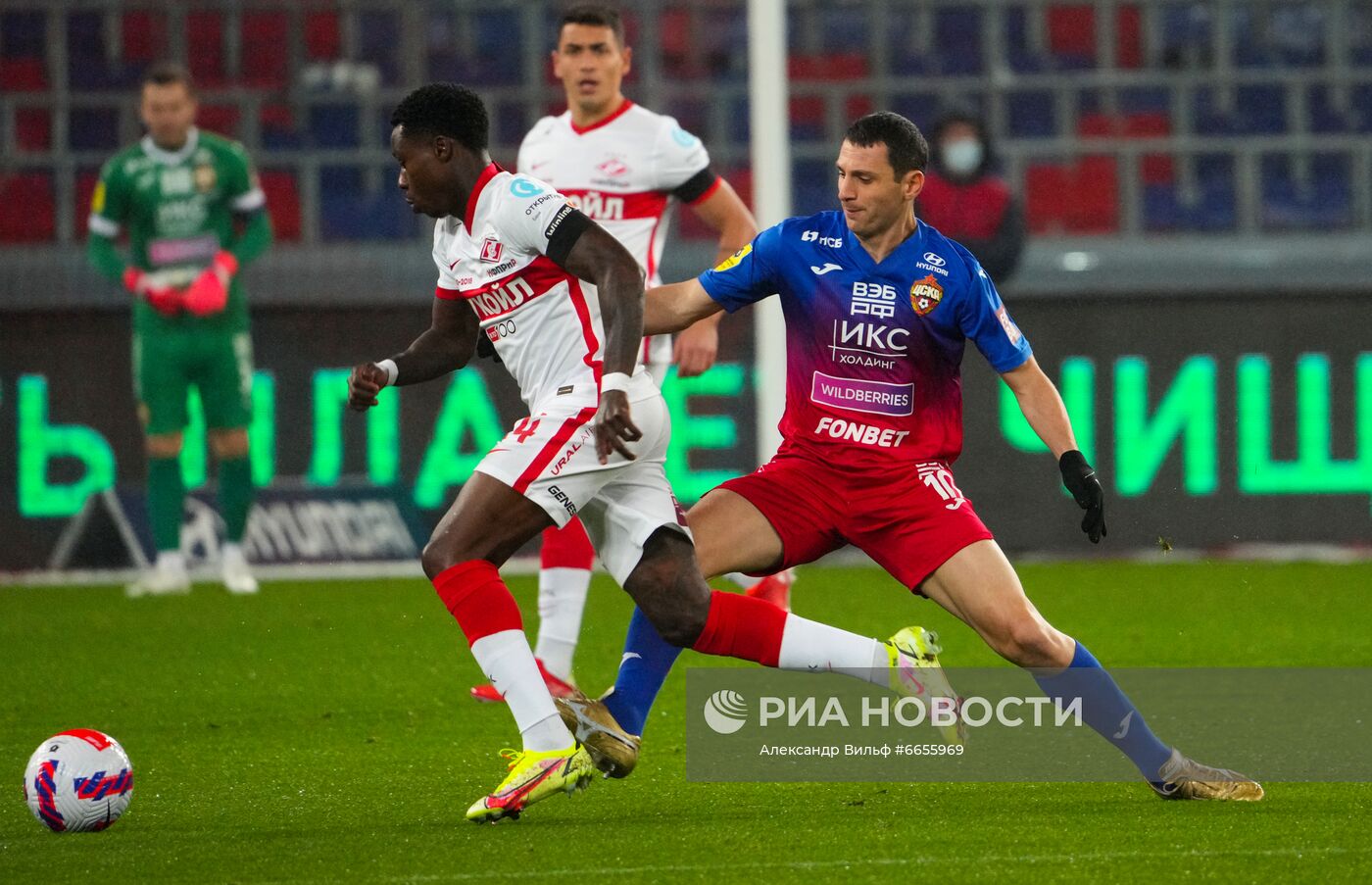 Футбол. РПЛ. Матч ЦСКА - "Спартак"