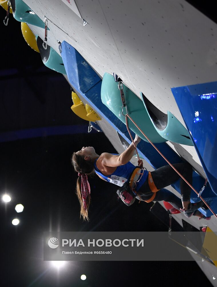 Скалолазание. Чемпионат мира. Лазание на трудность