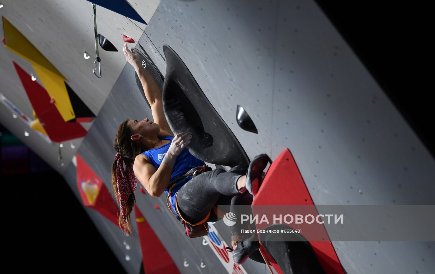 Скалолазание. Чемпионат мира. Лазание на трудность