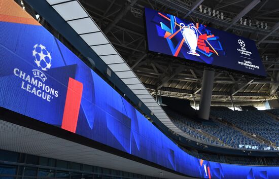 Визит комиссии УЕФА на стадион "Газпром Арена"