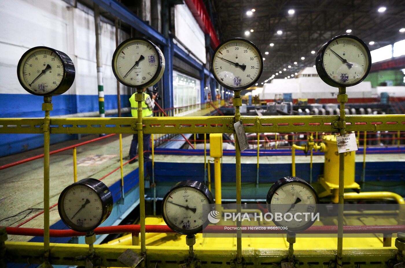 Открытие энергоблока №4 на новосибирской ТЭЦ-5