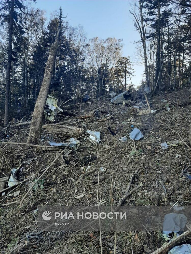 Крушение самолета Ан-26 под Хабаровском