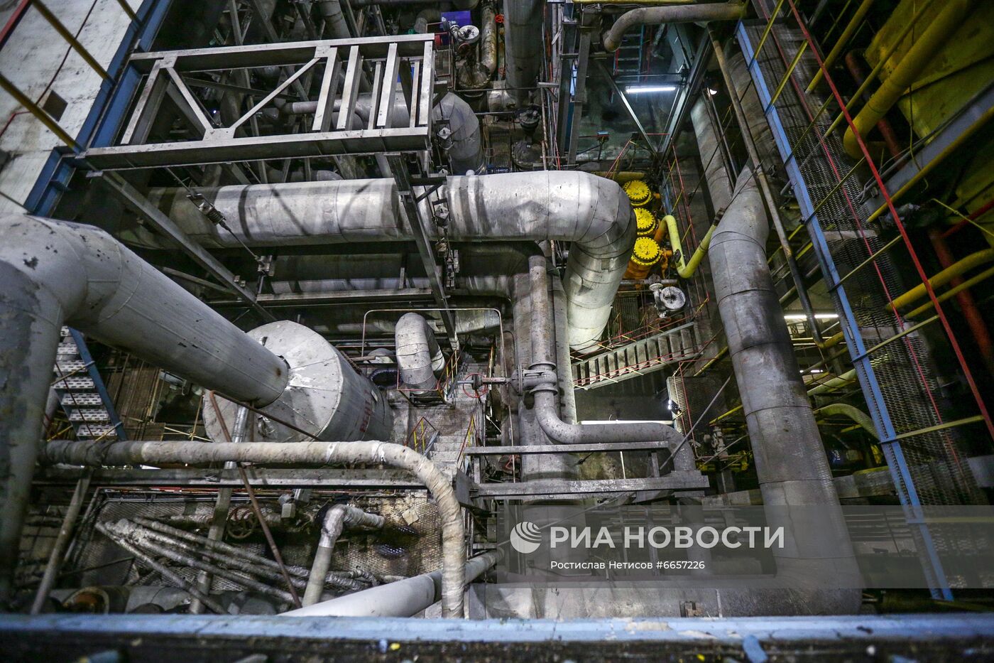 Открытие энергоблока №4 на новосибирской ТЭЦ-5